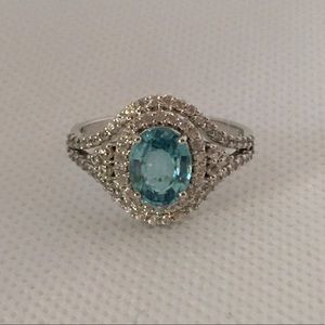 Vanna K Esotica Halo CZ Ring